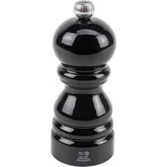 Мельница для соли «Париж» металлический механизм бук,металл D=53,H=120мм черный,серебрян.