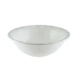 Салатник «Ирис» фарфор 400мл D=160,H=53мм белый,серый