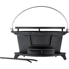 Жаровня-гриль «Эмбер Каст Мэтт» чугун D=30,H=15см черный, изображение 2