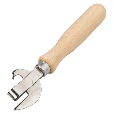 Нож для консервных банок дерево,металл ,H=56,L=160мм древесн.,металлич.