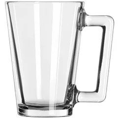 Mug glass 266ml D=77,H=115,L=105mm clear