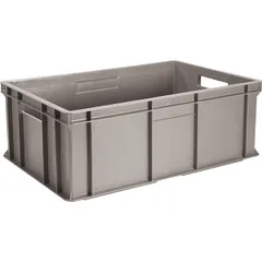 Food container plastic 90l ,H=45,L=60,B=40cm gray