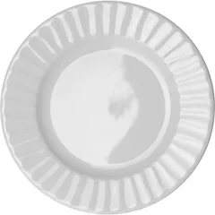 Тарелка «Нестор» мелкая фарфор D=24,H=2см белый