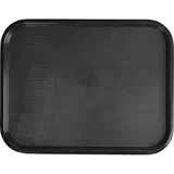 Поднос «Проотель» прямоугольный для Фаст Фуд полипроп. ,L=45,5,B=35,5см черный