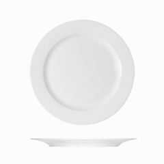 Plate “Master” small  porcelain  D=25cm  white