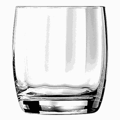 Old fashion "Caburg"  chrome glass  250 ml  D=70/76, H=80mm  clear.