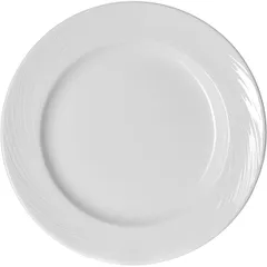Тарелка «Спайро» мелкая фарфор D=280,H=25мм белый