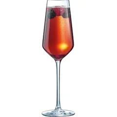 Бокал-флюте «Дистинкшн» хр.стекло 230мл D=70,H=233мм прозр., изображение 3