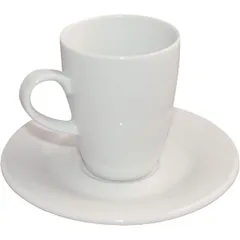 Кофейная пара фарфор 120мл D=125,H=85мм белый