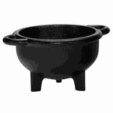 Котелок -кокотница чугун 230мл D=90,H=70,L=135мм черный