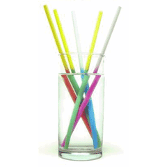 Tubes without bend[100pcs] plastic D=8,H=320,L=255,B=40mm multi-colored