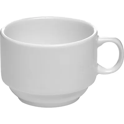 Чашка чайная «Кунстверк» фарфор 160мл D=75,H=55мм белый, изображение 2