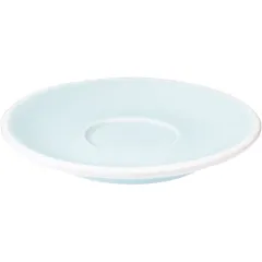 Saucer “Tulip”  porcelain  D=12.5 cm  blue.