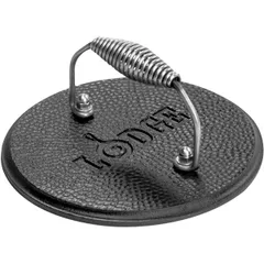 Grill press cast iron D=19.5cm black