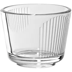 Container for serving “Murano Graffio”  glass  200 ml  D=88, H=70mm  clear.