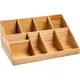 Подставка барная (9 отделений) бук ,H=17,5,L=43,B=26,5см бежев., изображение 6