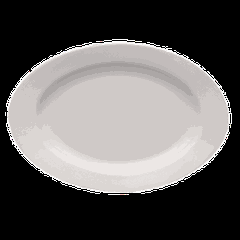 Dish “Kashub-hel” oval  porcelain ,H=30,L=240,B=155mm white