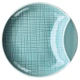 Тарелка пирожковая «Меш Аква» фарфор D=12см голуб.