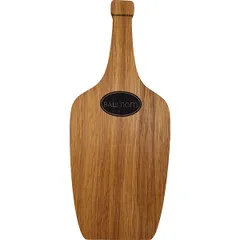 Board for serving “Bottle”  oak , H=10, L=30.6, B=13.2 cm