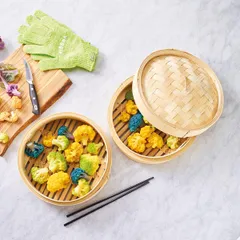 Лукошко паровое димсам бамбук D=30см, изображение 2