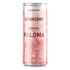 Напиток безалкогольный «Палома» жесть белая 330мл D=55,H=143мм оранжев.