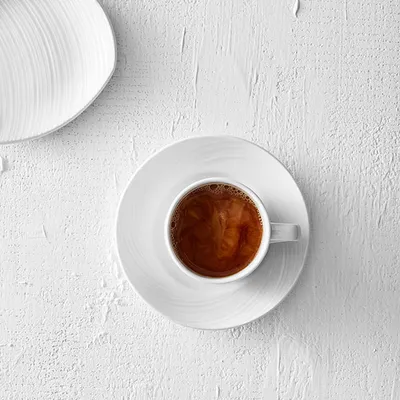 Чашка чайная «Спайро» фарфор 213мл D=80,H=65мм белый, Объем по данным поставщика (мл): 213, изображение 4