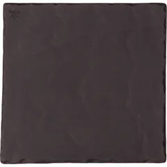 Блюдо для подачи «Базальт» фарфор ,L=15,B=15см черный,матовый