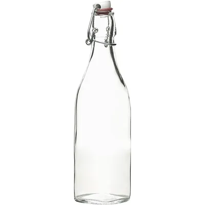 Бутылка «Свинг» с пробкой стекло 0,5л D=77,H=253,L=75,B=75мм, Объем по данным поставщика (мл): 500