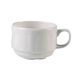 Чашка чайная «Торино» фарфор 213мл D=82мм белый