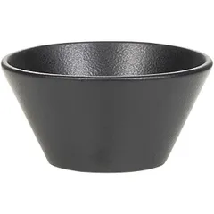 Салатник для комплимента «Экинокс» керамика 80мл D=82,H=41мм черный