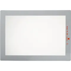 Шаблон для нарезки бисквита пластик ,H=3,L=570,B=370мм белый