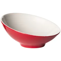 Салатник «Фиренза ред» фарфор 140мл D=139,H=65мм красный