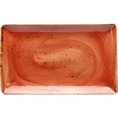 Dish “Craft Terracotta” rectangular  porcelain ,H=24,L=270,B=168mm terracotta