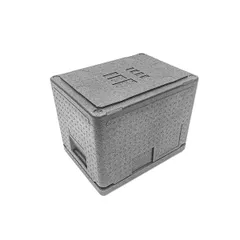 Термоконтейнер «Лайт» до 10 кг полипроп. 22л ,H=32,L=40,B=30см черный, изображение 4