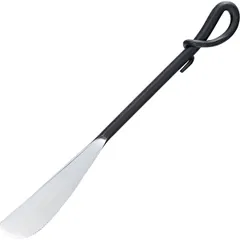 Нож столовый «Концепт №2» сталь нерж. ,L=23см черный,металлич.