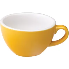 Tea cup “Egg”  porcelain  200 ml  yellow.