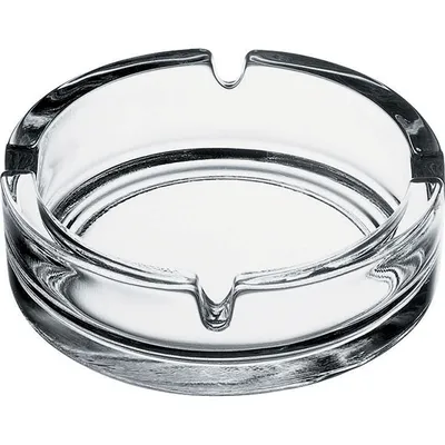 Пепельница стекло D=116,H=33мм прозр.