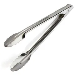 Universal tongs  stainless steel  L=30.5cm