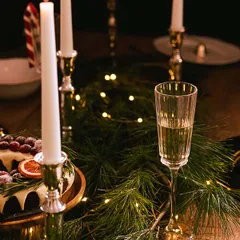 Бокал-флюте «Макассар» хр.стекло 170мл D=60,H=235мм прозр., изображение 3