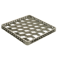 Секция для кассеты для бокалов TR-12 дополнительная (30 ячеек) полипроп. ,H=6,L=50,B=50см бежев.