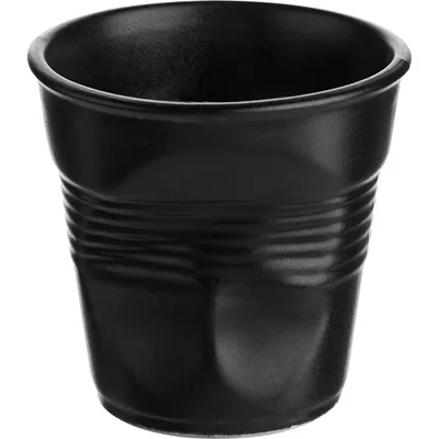 Стакан для горячих напитков «Фруассэ» фарфор 80мл D=65,H=60мм черный, Цвет: Черный, изображение 2