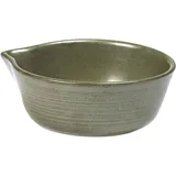 Соусник «Серфис» керамика 150мл D=110,H=45мм зелен.