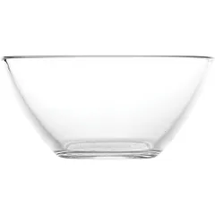 Salad bowl “Cosmos” glass 350ml D=12.5cm clear.