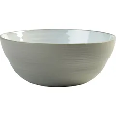 Salad bowl “Dask” ceramics 0.5l D=150,H=65mm white,gray