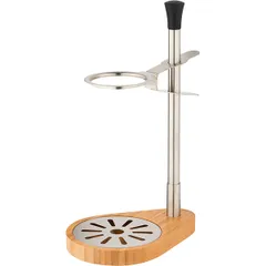 Дрип-станция сталь нерж.,дерево, изображение 2