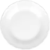 Тарелка «Верона» мелкая фарфор D=19см белый