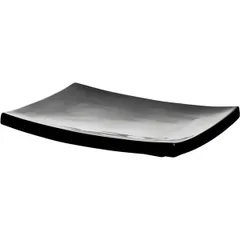 Блюдо для суши «Кунстверк» фарфор ,H=21,L=255,B=177мм черный