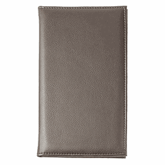 Folder for bills leather ,L=22,B=12cm brown.
