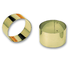 Кольцо кондитерское сталь нерж. D=50,H=45мм металлич.