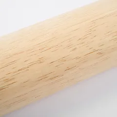 Скалка дерево D=7,L=59/38см св. дерево, изображение 3